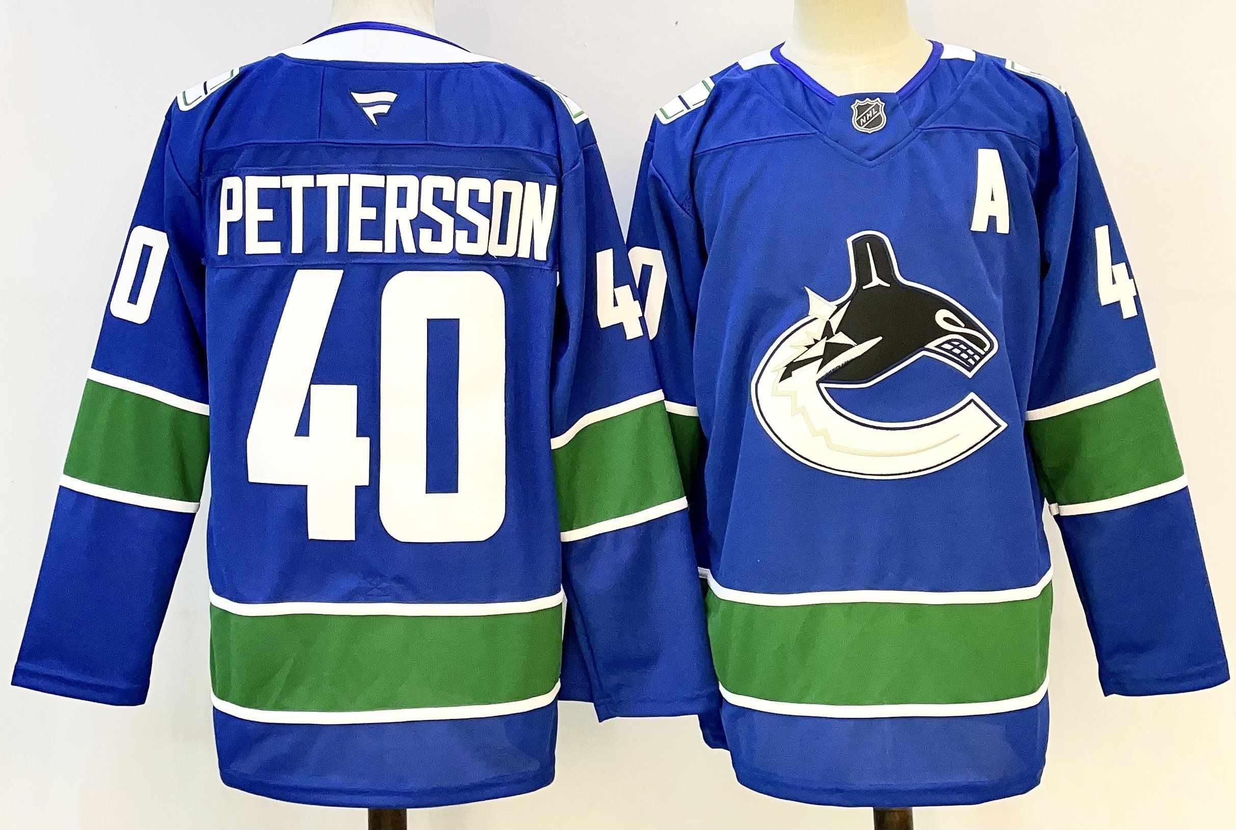 Men Vancouver Canucks #40 Pettersson Blue 2026 Adidias NHL Jersey style 001->vancouver canucks->NHL Jersey